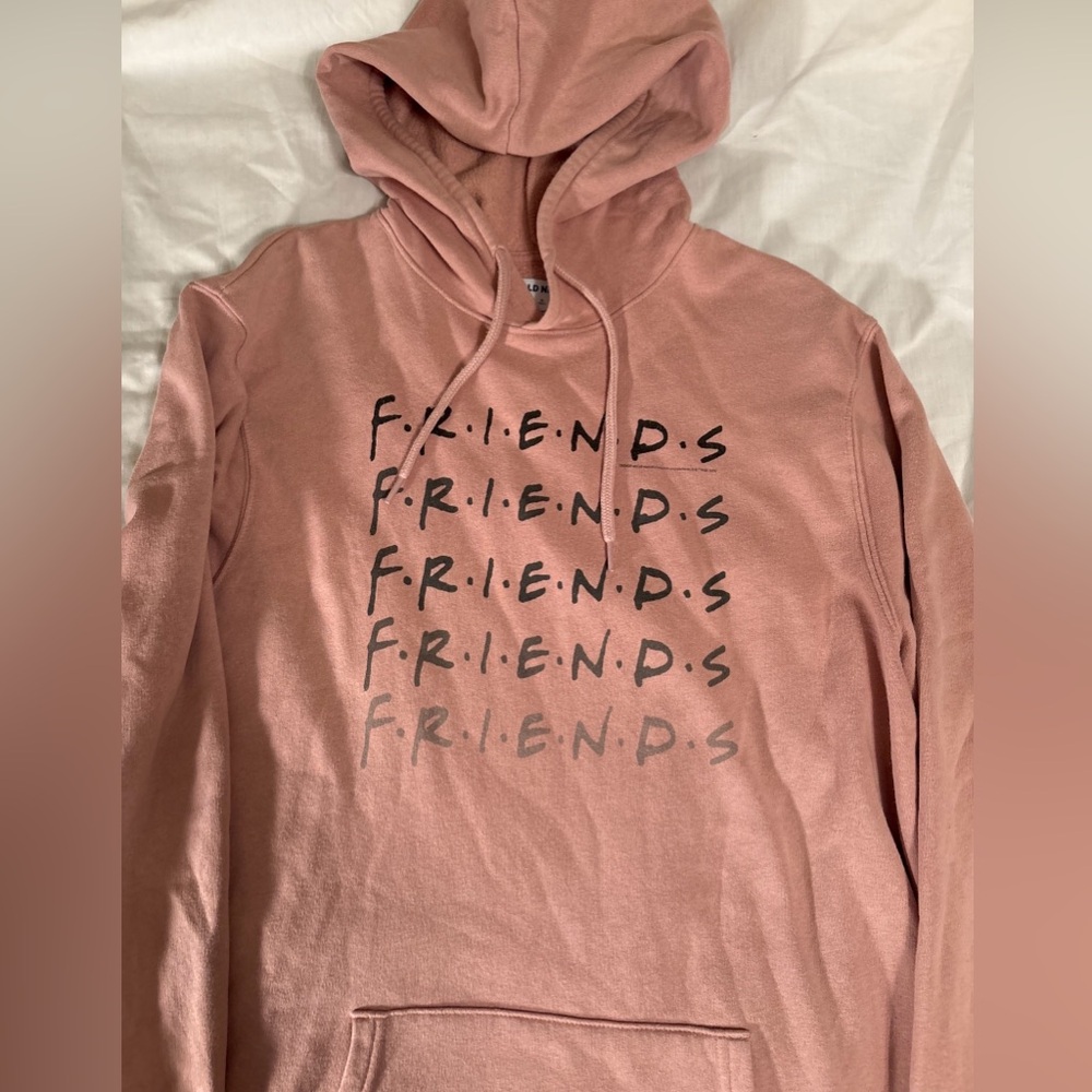 Old Navy Hoodie Sweatshirt Mauve Sz. XL TALL Oversized Friends Streetwear Unisex